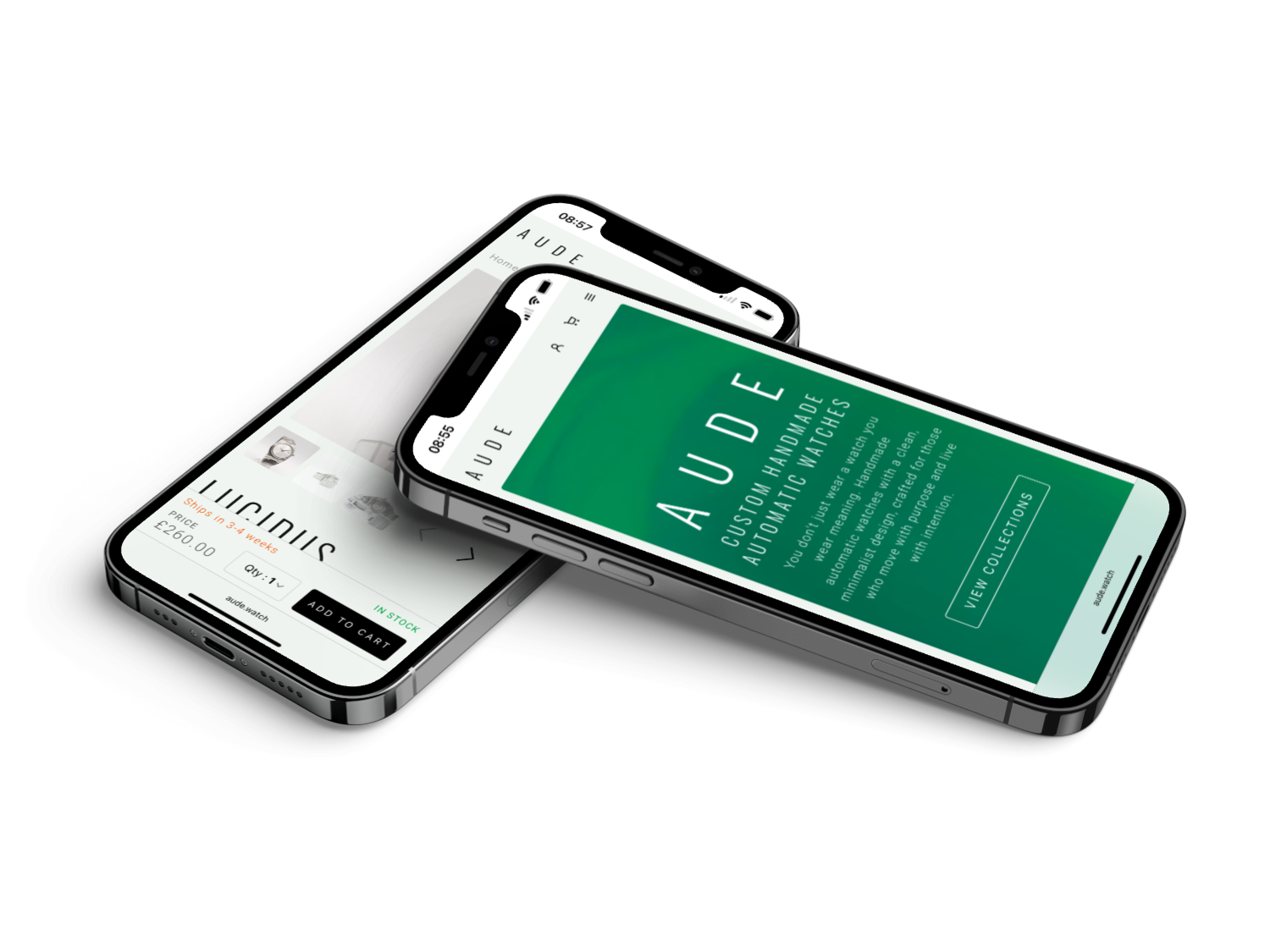 AUDE - project Kanban wall used to track design, build, QA, and launch tasks