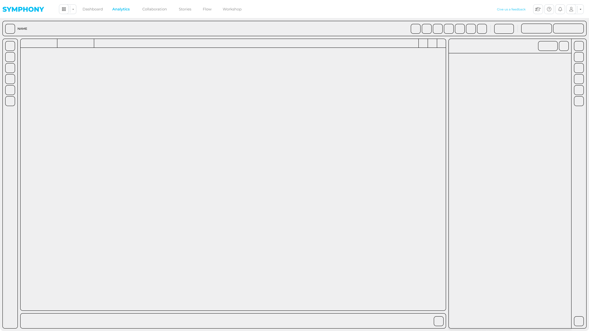 Symphony - platform dashboard overview
