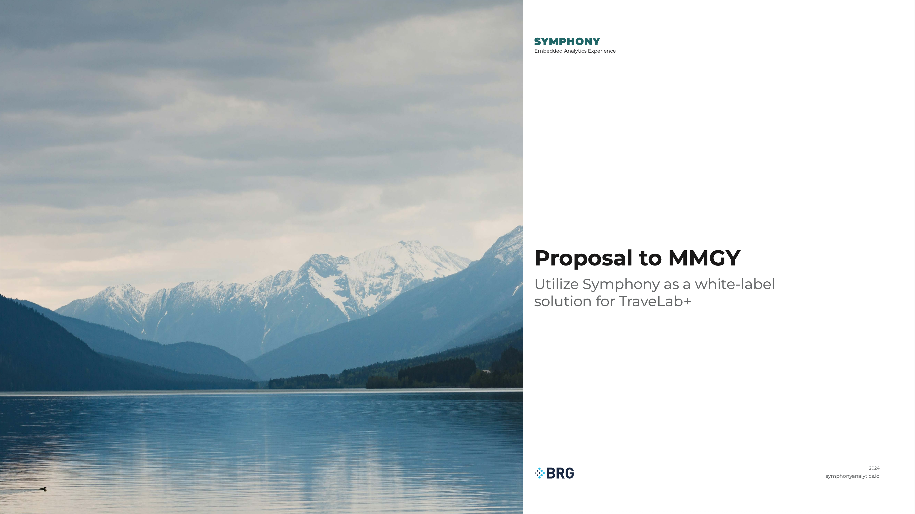 Symphony sales pitch preview - MMGY